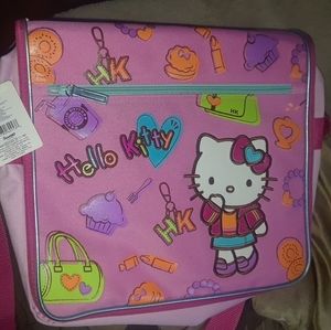 Hello Kitty Pattern Pink labtop/ Travel Bag